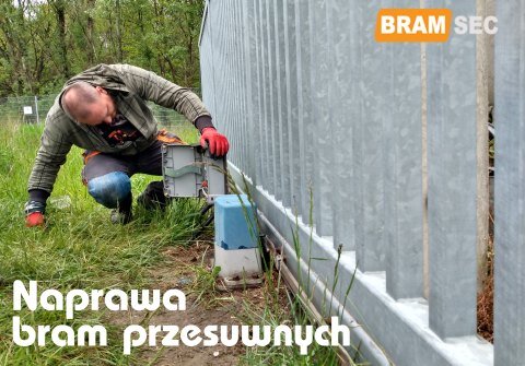 naprawa bram wjazdowych BRASMEC